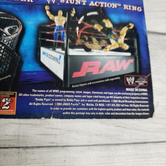 WWE 2004 Off the Ropes Triple H Series 7 Action Figure Jakks Pacific- NIB READ - Picture 7 of 8